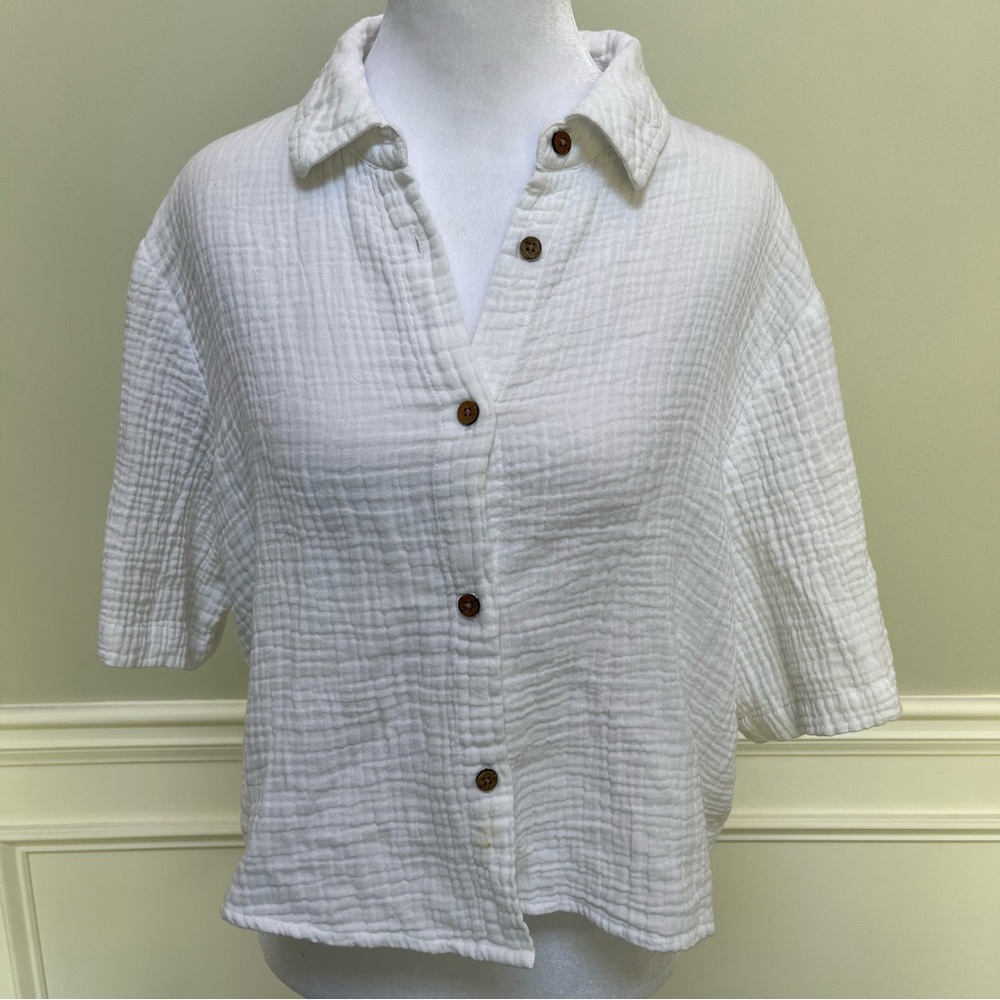 Japna Cotton Cheesecloth Blouse S